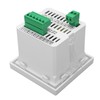 Intelligent Digital Voltmeter 3 Phase White ABS Flame Retardant Electricity