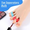 HJZHII 1000 Pcs Individual Toe Separators, Soft Toe Spacers for