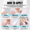 TOMICCA Nail Tips with 7 g Nail Glue Set, 240