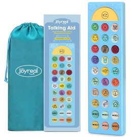 Joyreal AAC Communication Device for Autism (battery no included) - Sensory for Speech Therapy & Stroke Rehab. Autism Talking Aids with 6 Programmable Buttons & Adjustable Volume, Autism Toys for Kids and Adults:_MX201