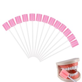 Asheyya 60 Pcs Disposable Mouth Sponges on Stick for Hydration, Mouth Swabs for End of Life Care