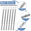 Adviace Replacement Parts for Charbroil 463240115 6-Burner Gas Grill, Grease
