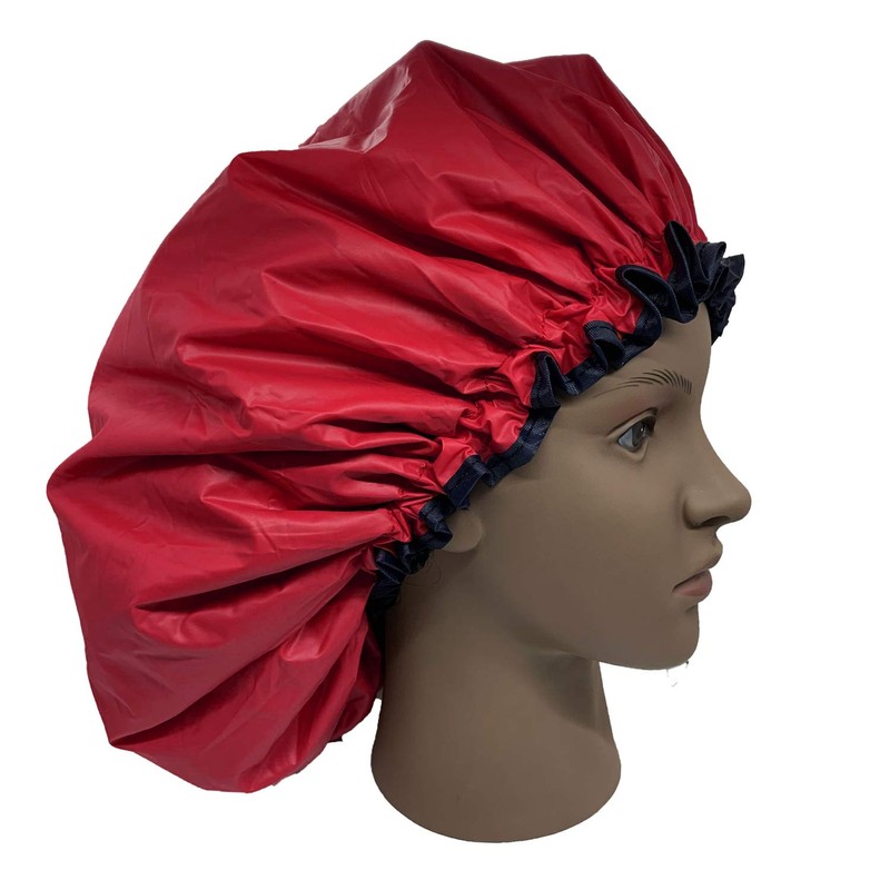 ELEBOX Premium Collection Super Jumbo Shower Cap for Braids Double-Layer
