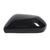 Side Mirror Cover Cap Black UV Resistant Rearview Mirror Cover