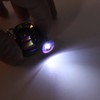 LED Turbo Keychain with Sound and Light Battery Powered Metal