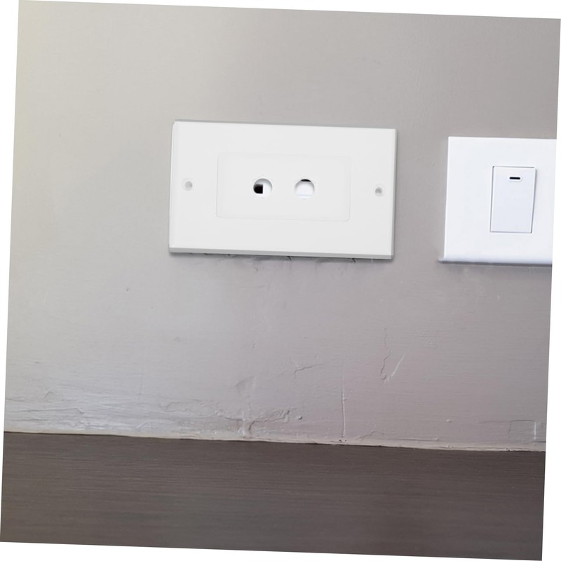 Outanaya Speaker Wall Plate with Dual Banana Binding Posts Easy
