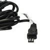 vhbw 2 x USB Power Supply Compatible with Sony Handycam