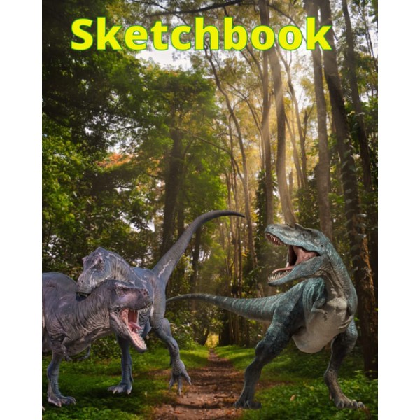 Dinosaur Sketchbook Drawing Pad