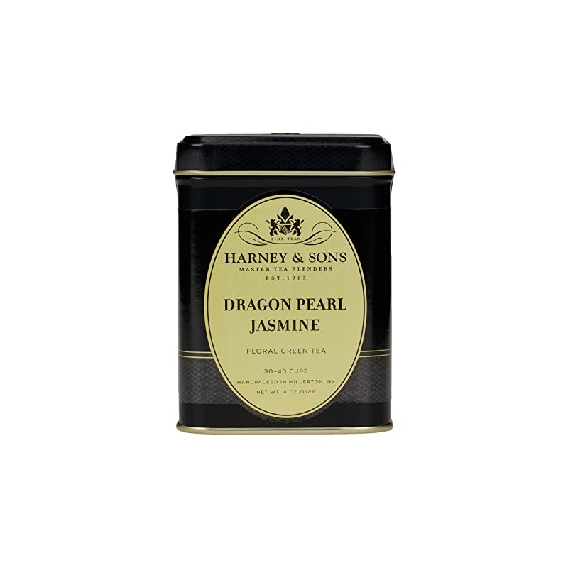 Dragon Pearl, Jasmine Tea, 4 oz (112 g), Harney &