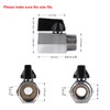 1/2" RV Water Heater Replacement for Drain Valve with Tape