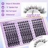 ALICE Wispy Lash Clusters Kit Natural Fluffy Lash Extension Kit