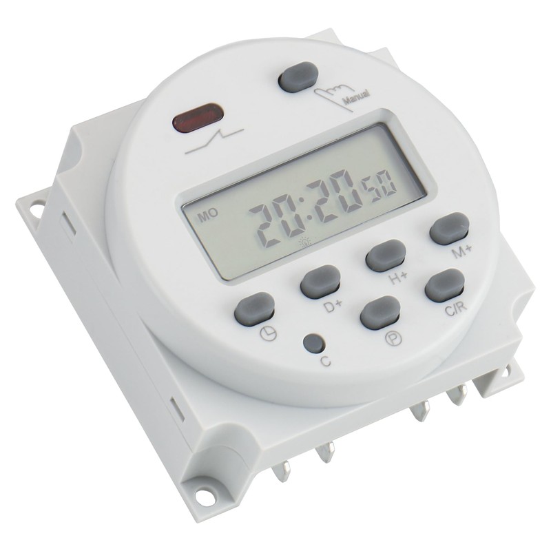 Baomain Digital LCD Programmable Timer CN101C Input 12V Output 12V