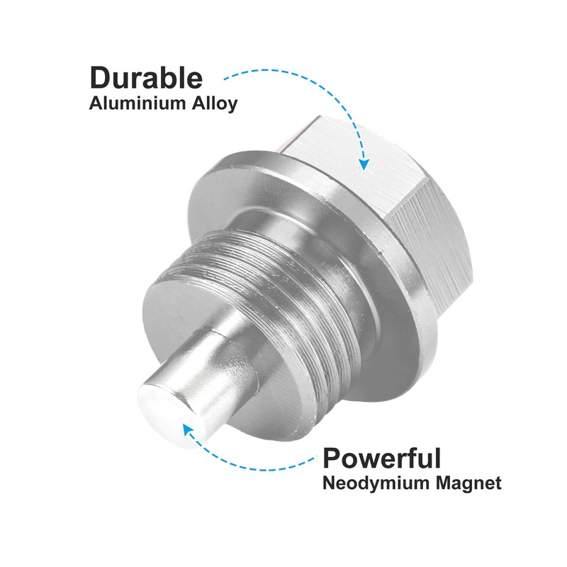 X AUTOHAUX 2 Set M18x1.5 Oil Drain Plug Aluminum Alloy