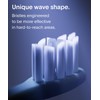 SURI Recyclable Plant-Based, Electric Toothbrush Heads - Built-in Tongue Scraper,