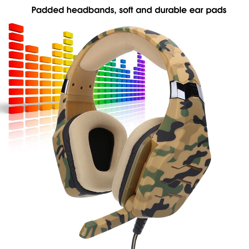 GT88 3.5mm USB Gaming Headset Mic Headphones Stereo Surround for
