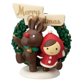 Decorre Corporation otogicco Red Riding Hood Mascot, xmas Fever, Approx. 2.8 x 1.9 x 3.1 inches (70 x 48 x 80 mm) TG-86046