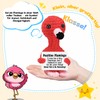 Funny Positive Flamingo | Handmade Flamingo Plush Toy | Emotional