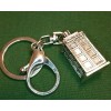 Dr Who Police Box 'TARDIS' Keychain Fob