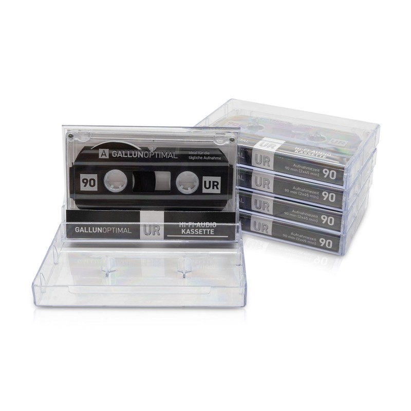 GALLUNOPTIMAL UR90 Audio Cassettes (UR) 90 Minutes - Empty Cassettes