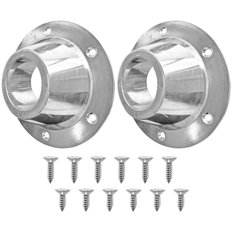 JT-HLM 2 Pack RV Table Base Mount, Aluminum RV Pedestal