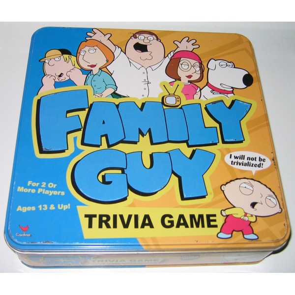 20th Century Fox Family Guy Deluxe Trivia Game in Carrying Case