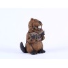 Hi-Line Gift Ltd. 12" H Beaver Holding Welcome Sign Garden