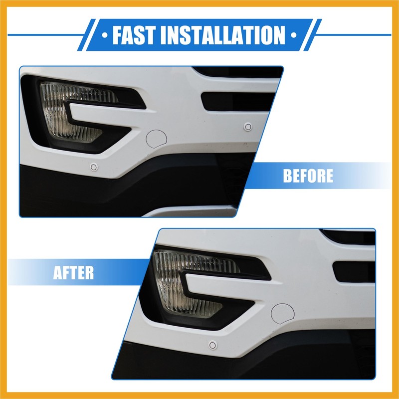 Partuto Car Towing Tow Eye Hook Cover Cap Compatible for