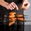 BuyWeek BBQ Grill Rotisserie Skewers, Stainless Steel Barbecue Skewers BBQ