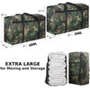2 Packs Camouflage 100L Extra Large Moving Bags, Heavy Duty