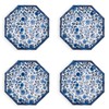 Two's Company Set of 4 Chinoiserie Touch Octagonal Dinner Plate