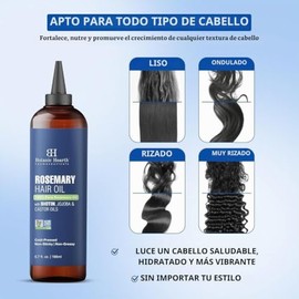 Botanic Hearth 100% Pure Rosemary Oil for Hair Growth Infused with Biotin