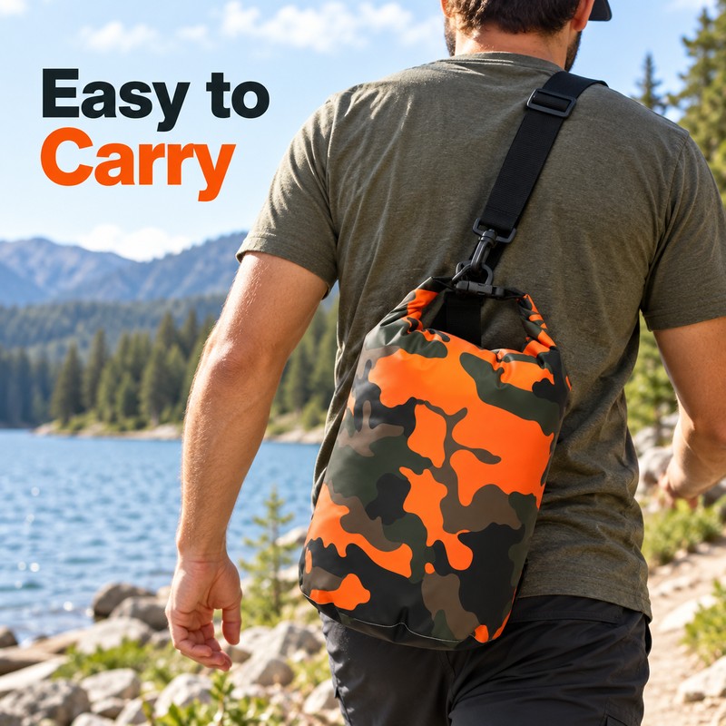 5L Waterproof Dry Bag – Portable Outdoor Storage Sack for