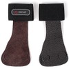 에코리즈 3구 가죽 헬스장갑 Ecorize 3-Piece Leather Gym Gloves, 그레이 × FREE × 2개