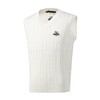HONOR GOLF Men's V-Neck Knit Golf Vest, 100% Cotton, Plain,