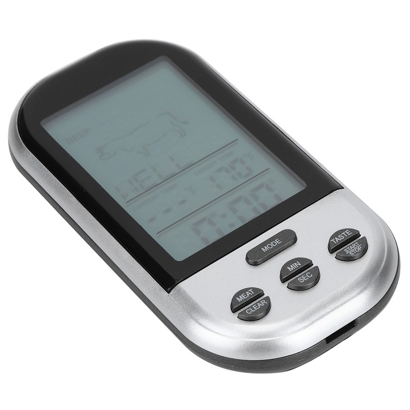Wireless Electronic Digital Food Meat Thermometer with Probe for Grilling