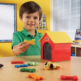 Learning Resources Ruff's House Teaching Tactile Set, Fine Motor Toy, 30 Pieces, Ages 3+