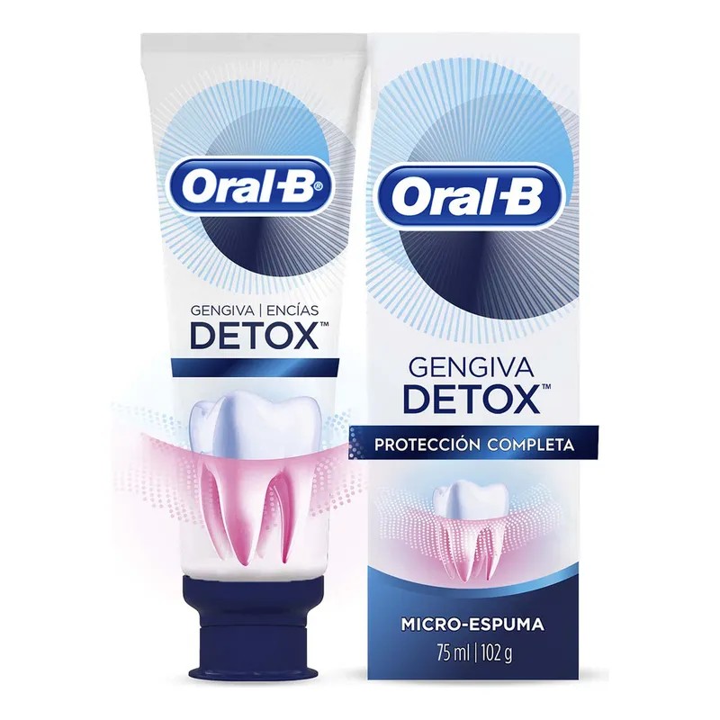 Pasta Dientes Oral Encías Detox Protección Completa