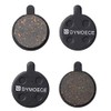 Dymoece 2 Pairs Bicycle Brake Pads Suitable for Zoom DB280