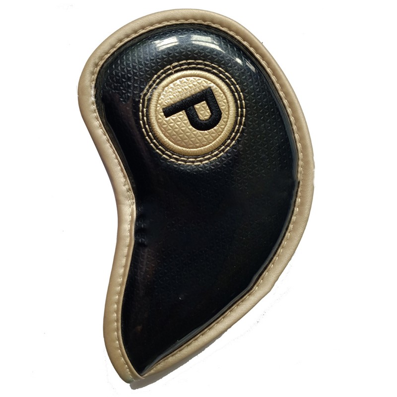 10pcs/set Club Iron Headcover Head Cover PU Waterproof Club Head