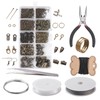 Jewelry Making Tool Kit Earring Crafts DIY Lobster Clasp Wax