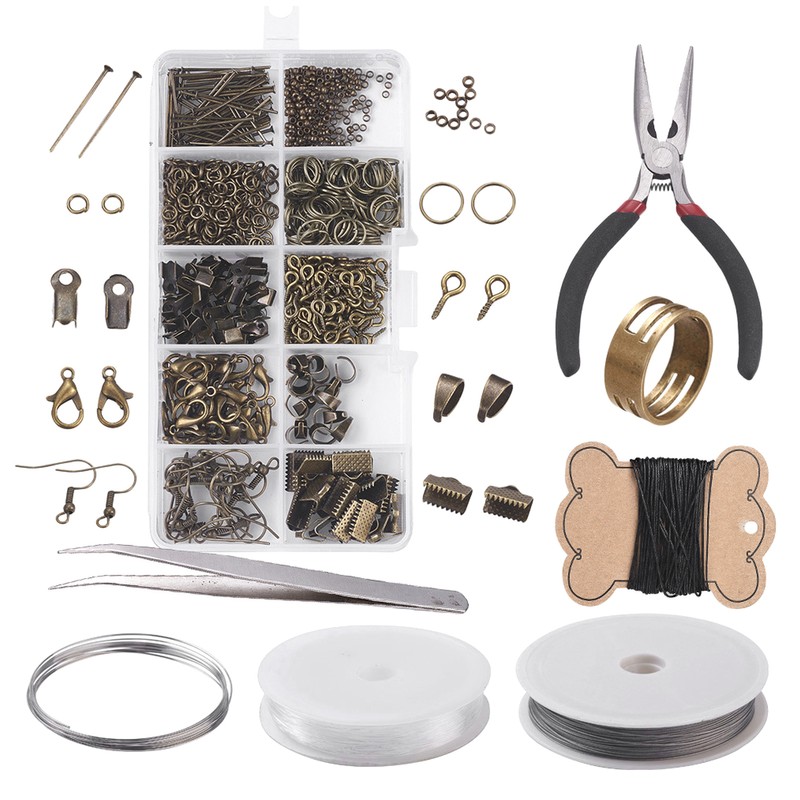 Jewelry Making Tool Kit Earring Crafts DIY Lobster Clasp Wax