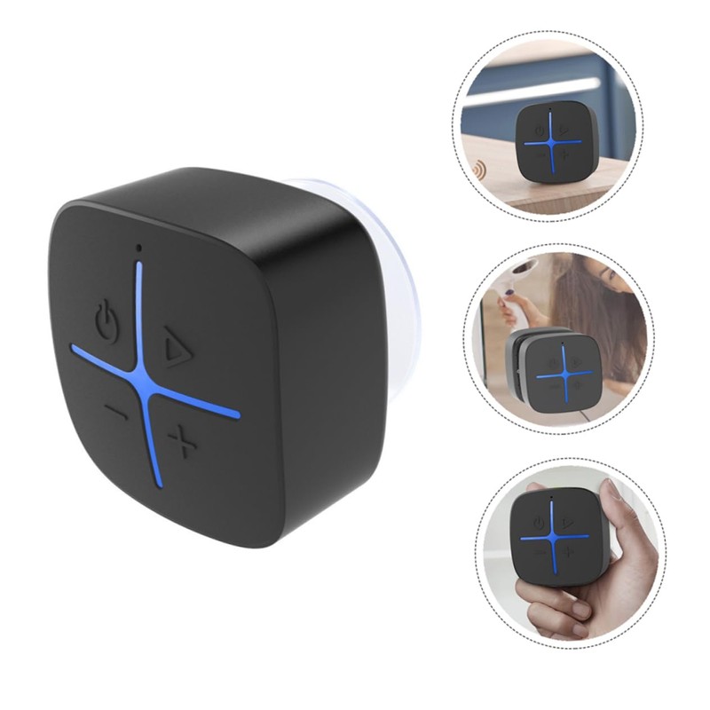 TEHAUX Bathroom Speaker with Suction Cup Mini Wireless Sound System