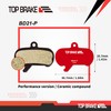 Top Brake BD21 Disc Mountain Bike Brake Pads Compatible with
