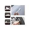 Karosserie-Lackierstift, Kratzerentferner, Auto-Kratzer-Abdeckung (schwarz)