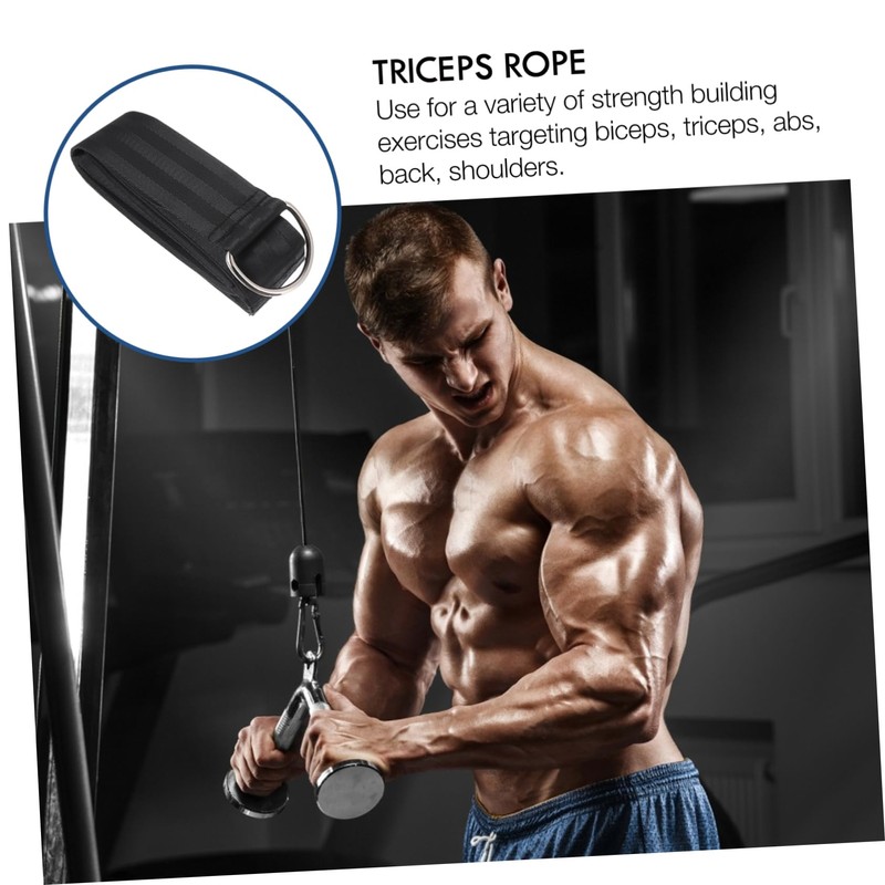 BIUDECO Fitness Exercise Sports Gantry Accessories Pull Rope Extension Triceps