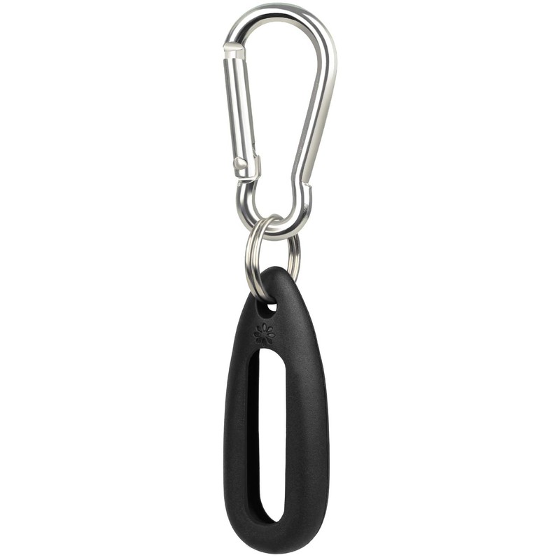 MiPhee Silicone Case for Go-Tcha with Keychain Carabiner, Black