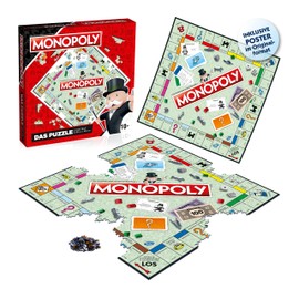 Monopoly No. 9 Monopoly Classic Puzzle (1000-Piece) Age 10+