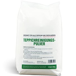 McFilter Carpet Cleaning Powder | 500 g/Suitable for all Rugs and Carpets Upholstery Cleaning and | Pack of 20