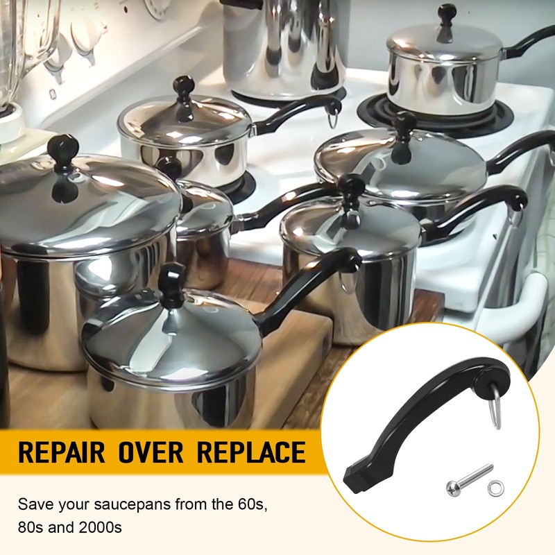 HDWGGD P08-031 Saucepan Handles Replacement for Farberware 1, 1.5, 2