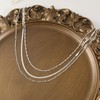 Sewyer Dainty Layered Necklaces for Women Silver Trendy Layering Necklace
